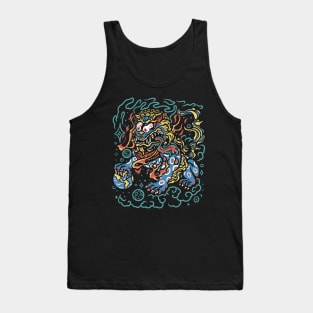 Foo Dog Rat Finked Tank Top